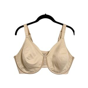 Vanity Fair Beauty Back Full Figure Smoothing Underwire Bra Nude Beige 46DD